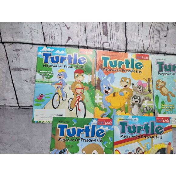 5 Turtle Magazine For Preschool Kids Children’s Health Publications 2011 2012 - Picture 4 of 6